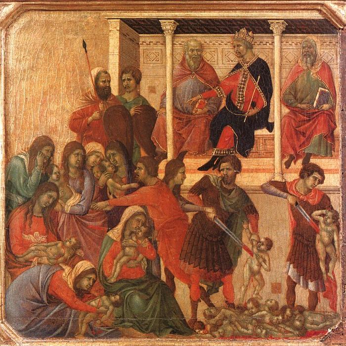 Duccio di Buoninsegna Slaughter of the Innocents